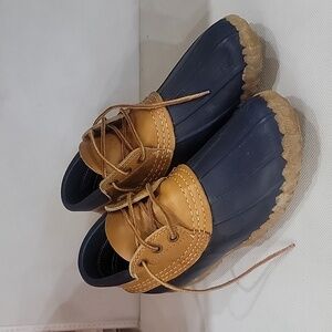 L.L. BEAN RUBBER & LEATHER HUNTING SHOE MUCK‎  ( sz 6)